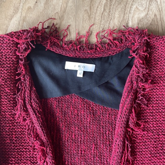 IRO Shavani Fringe Evening Jacket - Picture 4 of 8